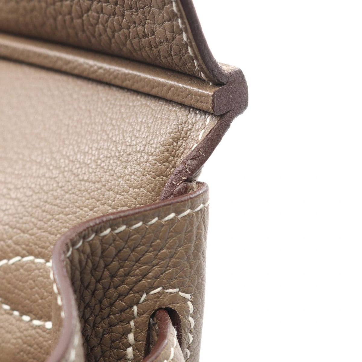 Hermes Handbag Birkin 25 Etoupe Leather — view 9