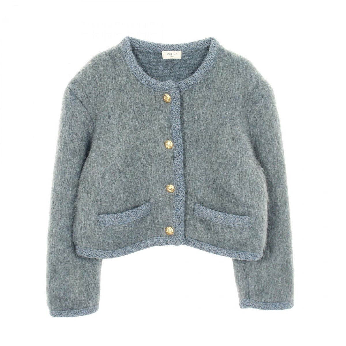 Celine Brushed Jacket Blue