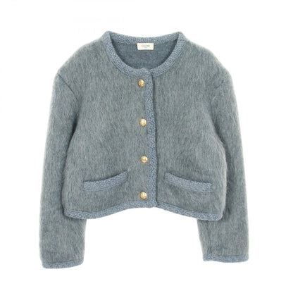 Celine Brushed Jacket Blue