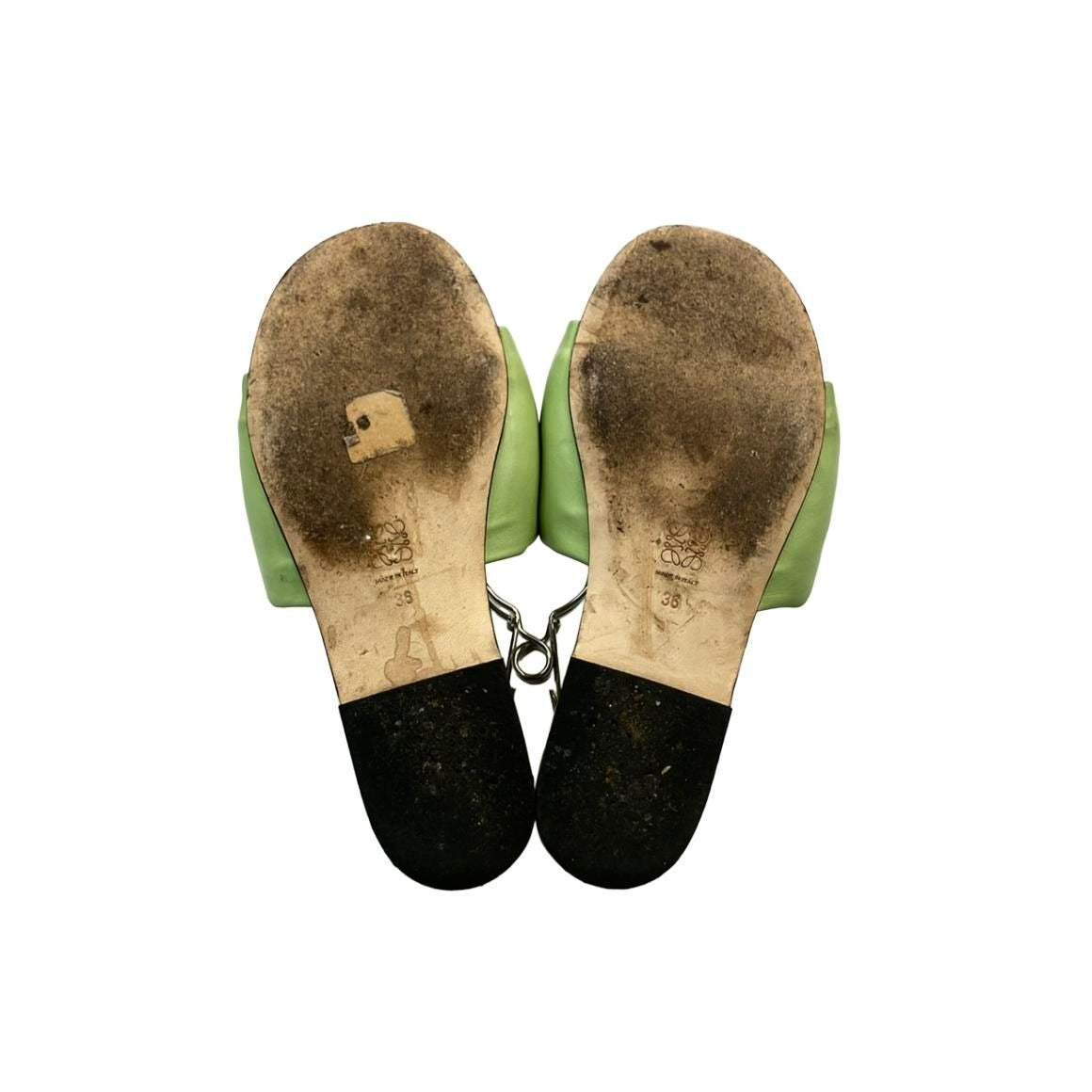 Loewe Slide Sandals Anagram Padded 36 — view 6