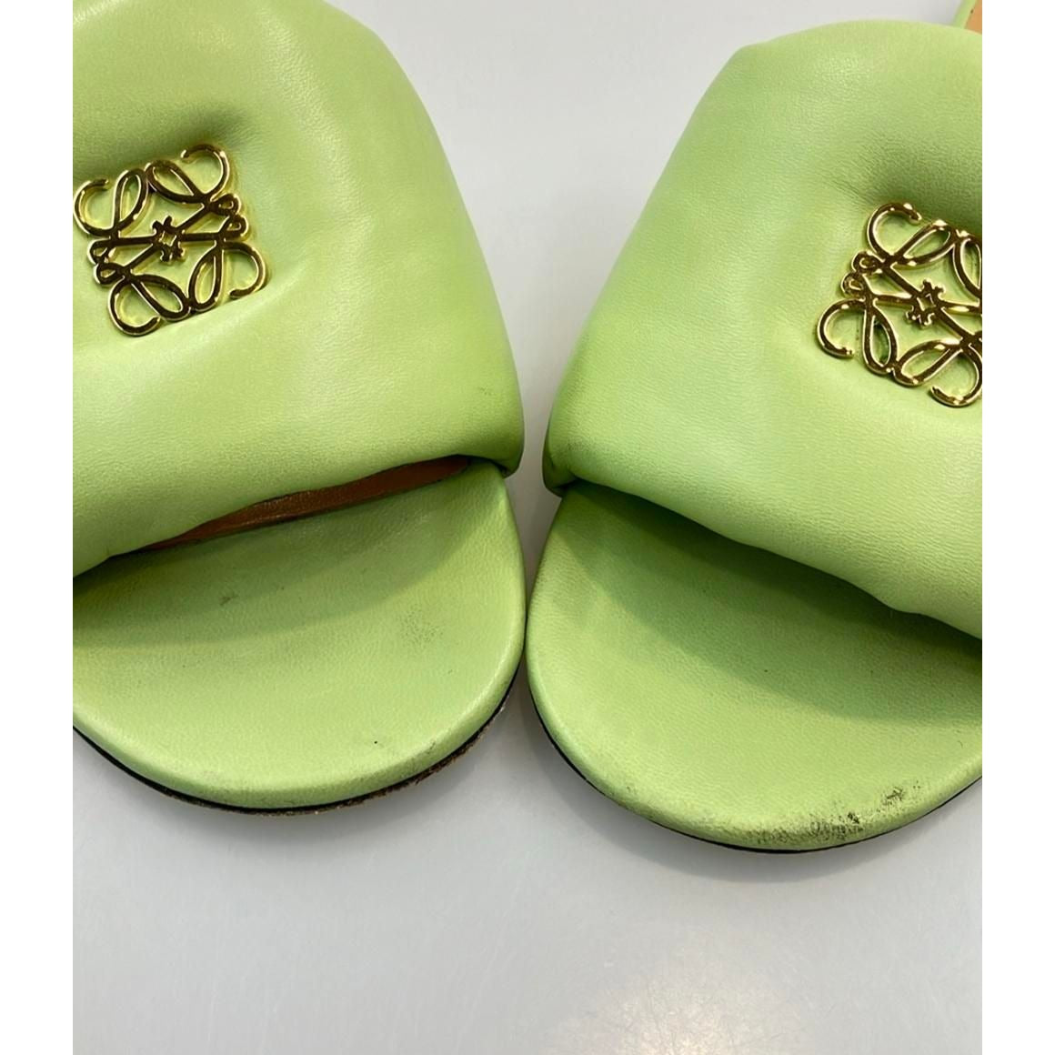 Loewe Slide Sandals Anagram Padded 36 — view 7