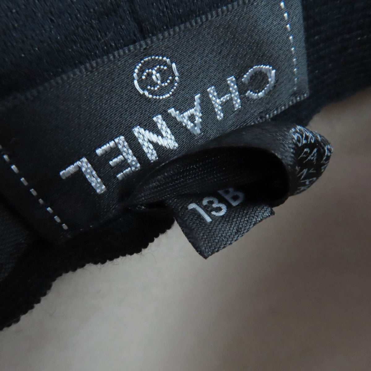 Chanel 13 B Coco Mark Button Fedora Hat — view 12