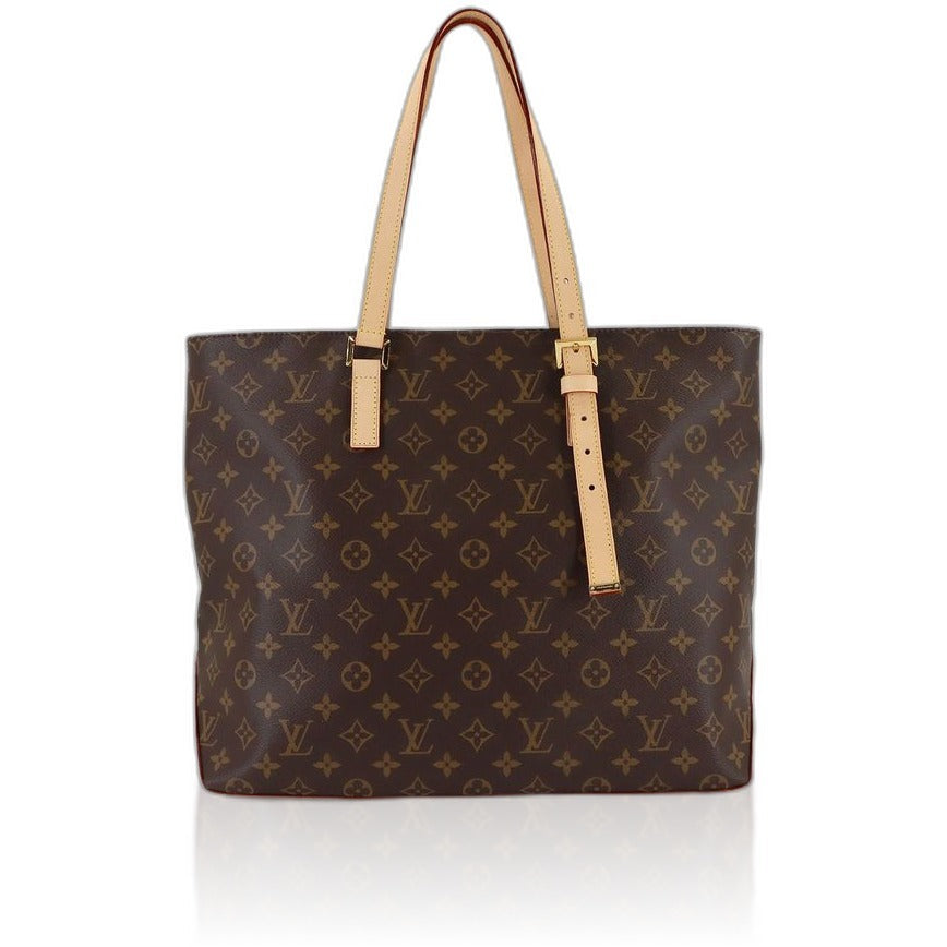 Louis Vuitton Monogram Mezzo Tote Brown Gold