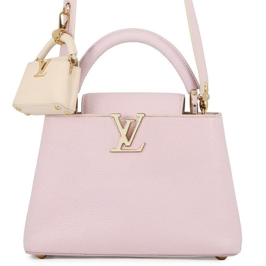 Louis Vuitton Handbag Taurillon Leather Capucines BB Bag 2-Way