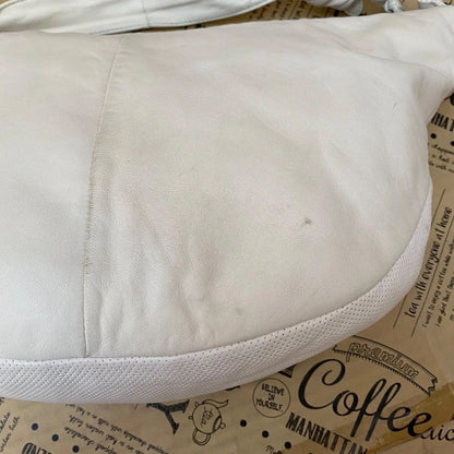 Loewe Handbag Half Moon Leather White Anagram Travel — view 12