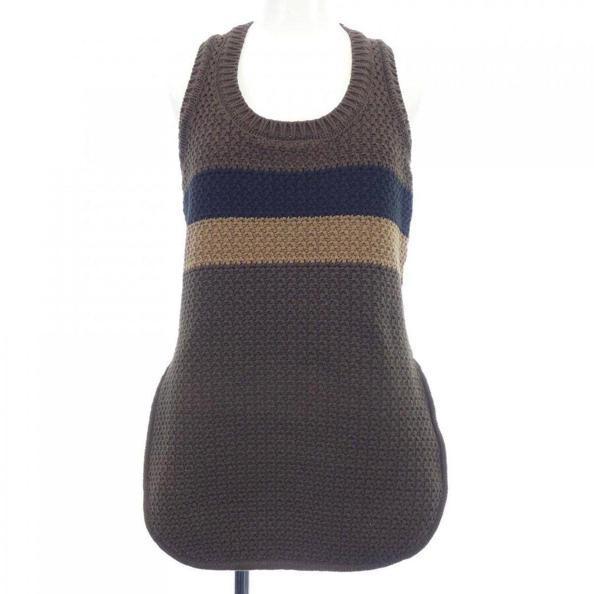 Fendi Abwf Vest Brown
