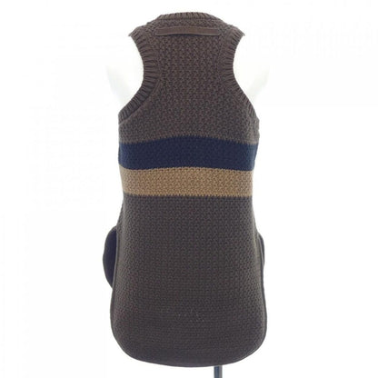 Fendi Abwf Vest Brown — view 2