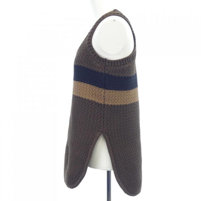 Fendi Abwf Vest Brown — view 7