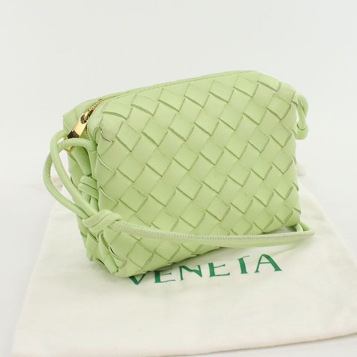 Bottega Veneta Intrecciato Shoulder Bag Leather