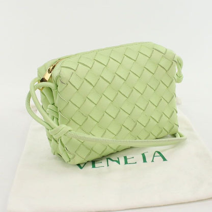 Bottega Veneta Intrecciato Shoulder Bag Leather