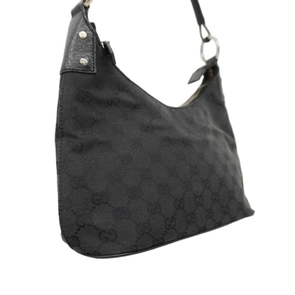Gucci Handbag GG Canvas Black Silver — view 2