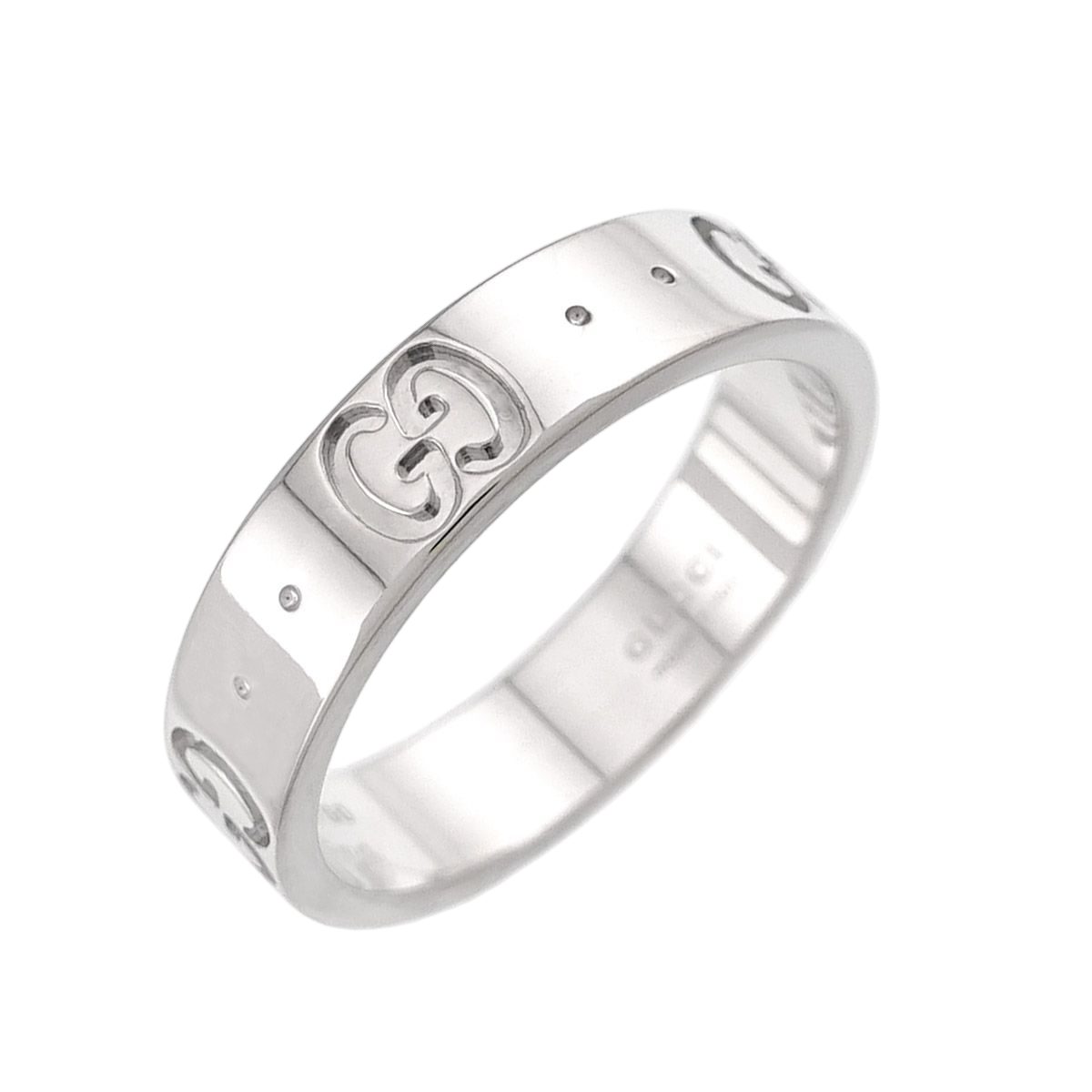 Gucci Icon Ring 18K White Gold