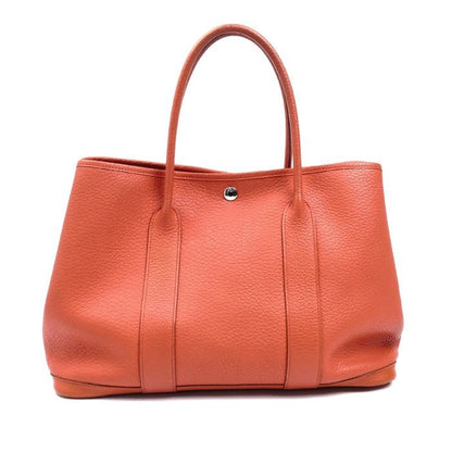 Hermes Garden Party 36 Handbag Rouge Pivoine ck P Stamp