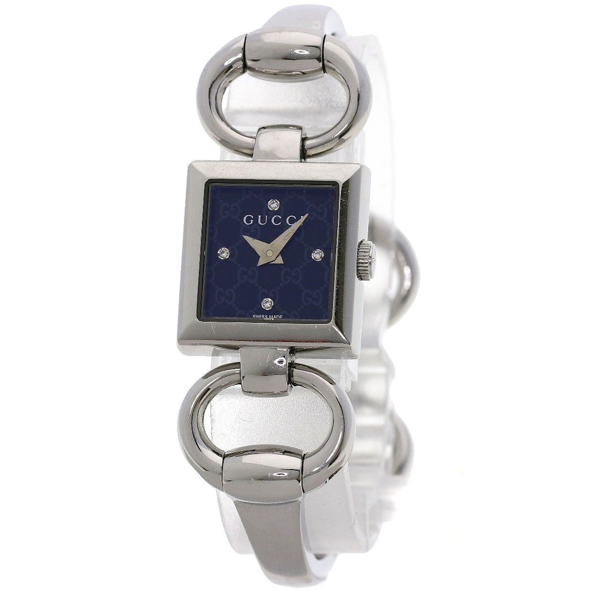 Gucci 120 Tornavoni Diamond Watch SS
