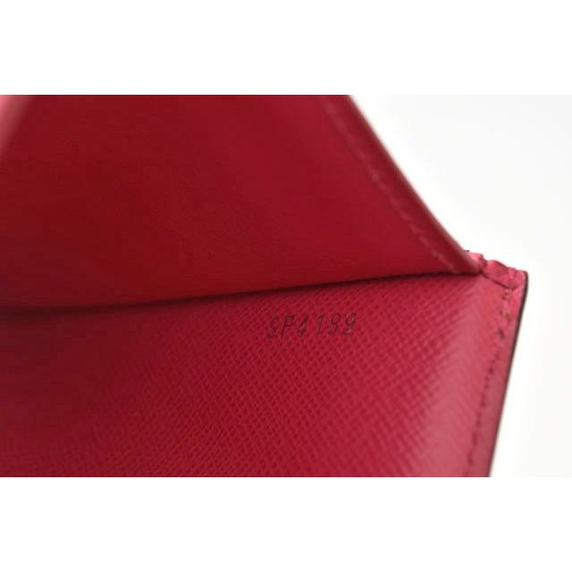 Louis Vuitton Wallet Trifold Portefeuille Victorine Epi Andigo Blue — view 3