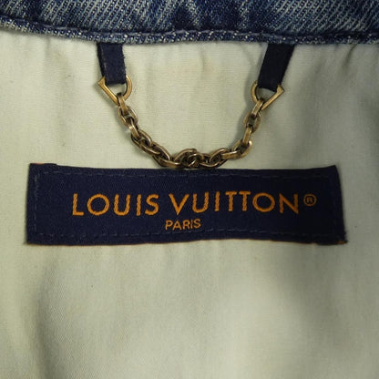 Louis Vuitton Short Sleeve Denim Workwear Shirt Jacket — view 4