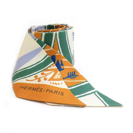 Hermes Scarf Twirly Silk