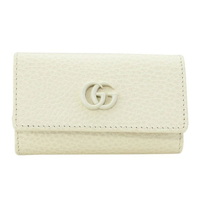 Gucci Key Case GG Marmont White