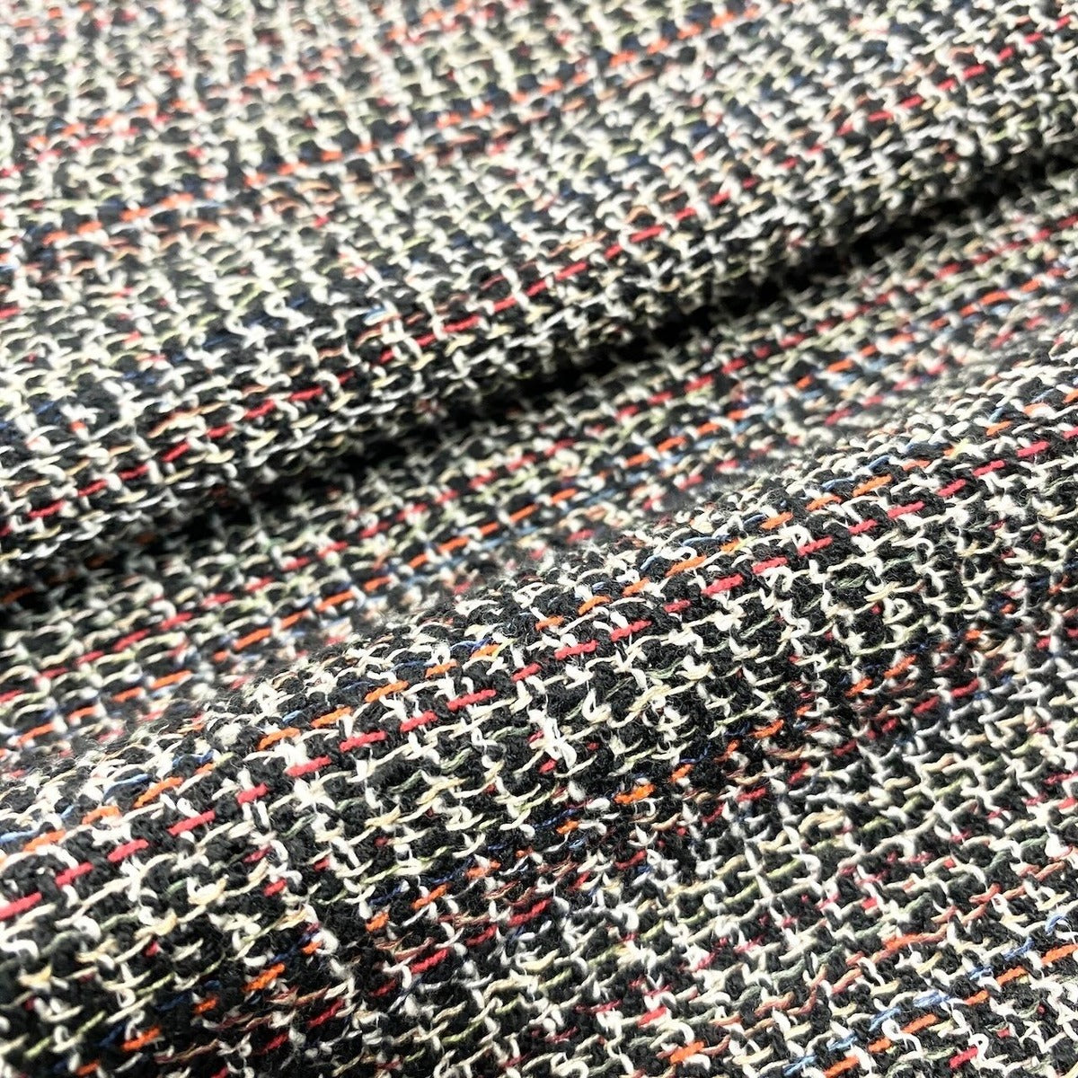 Chanel C Tweed Set Tailored Jacket Bottom Pants 40 Multicolor — view 13