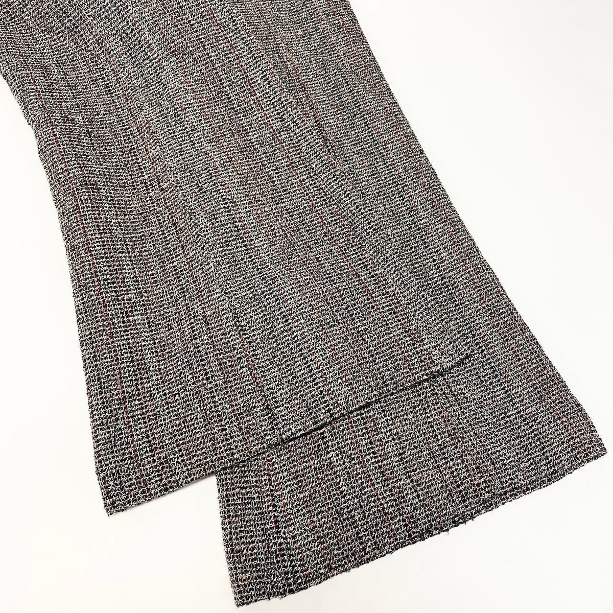 Chanel C Tweed Set Tailored Jacket Bottom Pants 40 Multicolor — view 10