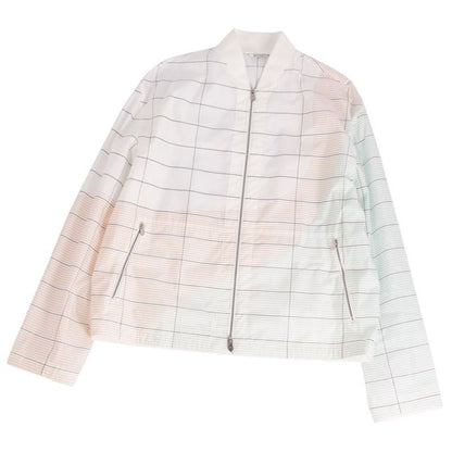 Hermes Jacket 22 SS Blouson Zip Up Check