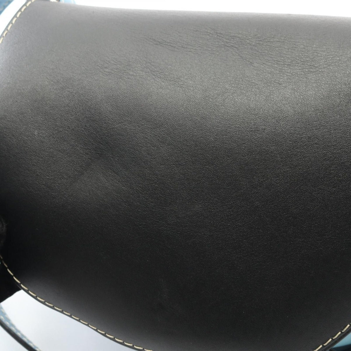 Loewe Shoulder Bag Gate Small Black Blue Leather — view 8
