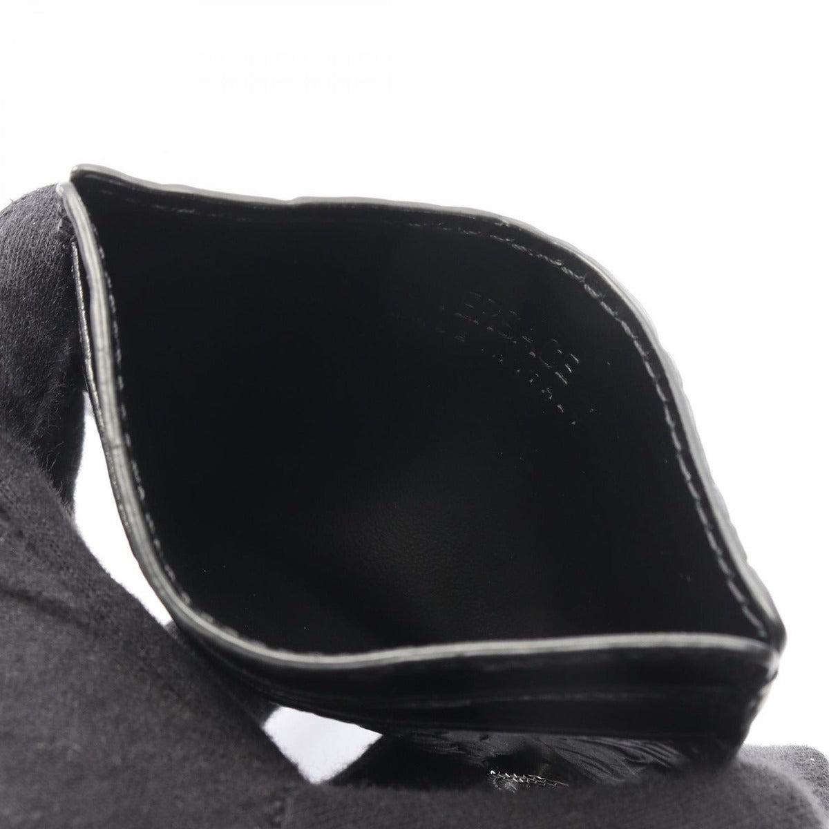 Versace Card Case Medusa Black Leather — view 3