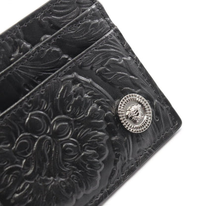 Versace Card Case Medusa Black Leather — view 5