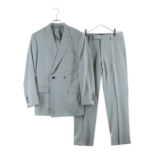 Dior Double Breast Set Gray Jacket
