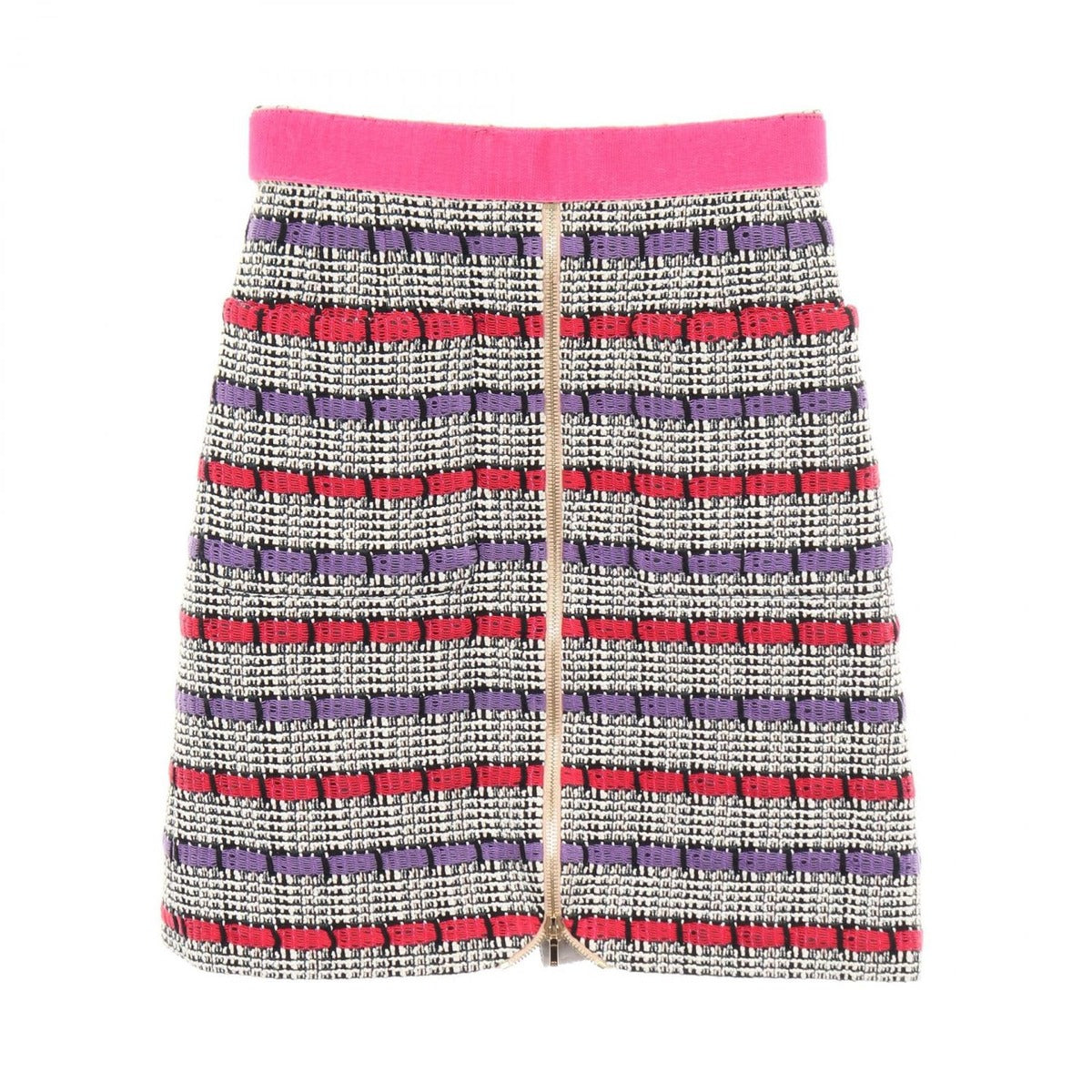 Chanel Skirt Tweed Cotton