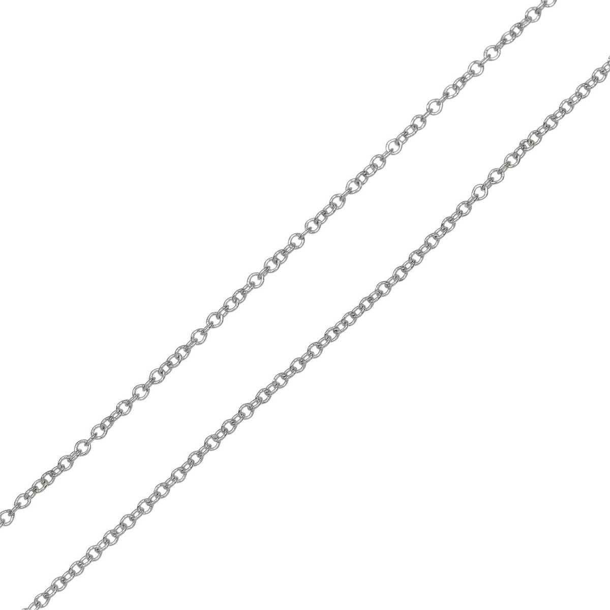 Tiffany & Co Metro Heart Gold Diamond Necklace — view 4