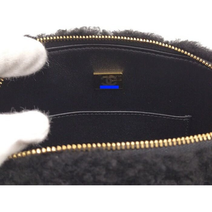 Chanel 2-Way Bag Coco Mouton Black — view 9