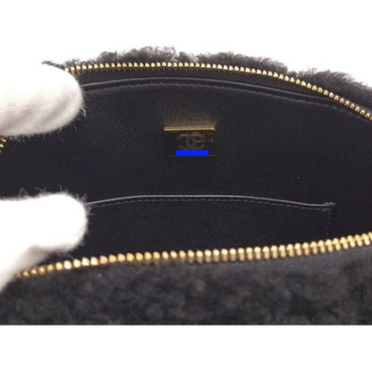 Chanel 2-Way Bag Coco Mouton Black — view 9