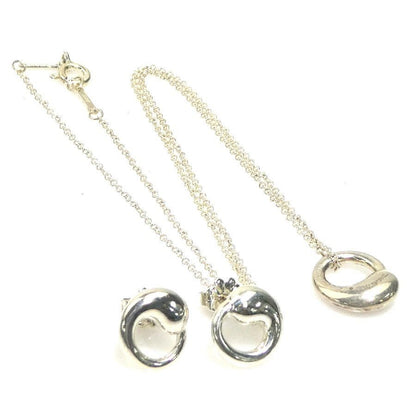 Tiffany & Co Earrings Set Necklace Eternal Circle