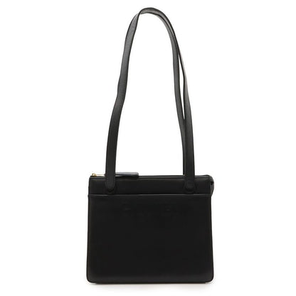 Chanel Logo Embroidery Tote Bag Shoulder Bag Semi-shoulder Shoulder Bag Leather