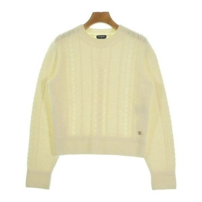 Chanel Knit Sweater White