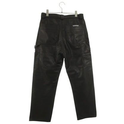 Chrome Hearts Carpenter Double Knee Leather Long Pants — view 2