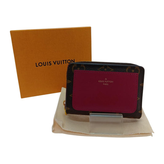 Louis Vuitton Portefeuille Monogram Brown Pink