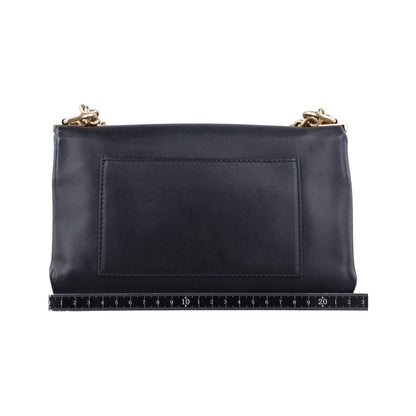Versace Medusa Black Leather Messenger Bag — view 2