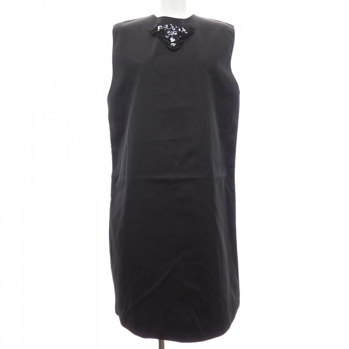 Prada Triangle Logo Re-Nylon Dress