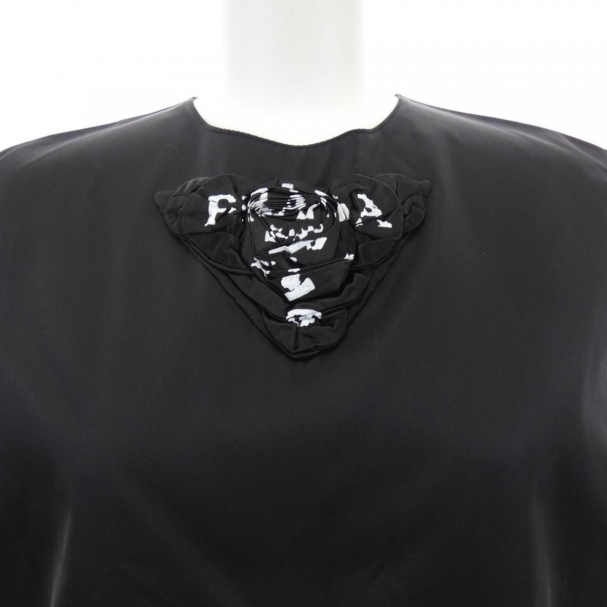 Prada Triangle Logo Re-Nylon Dress — view 5