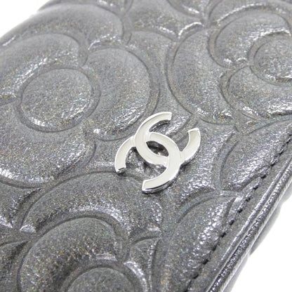 Chanel Wallet Satin Silver — view 3