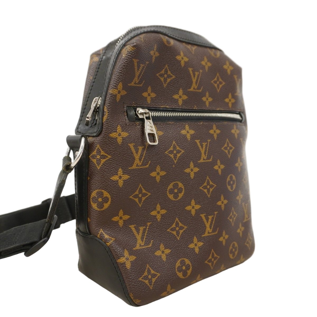 Louis Vuitton Shoulder Bag Monogram Macassar Torres PM Brown — view 2