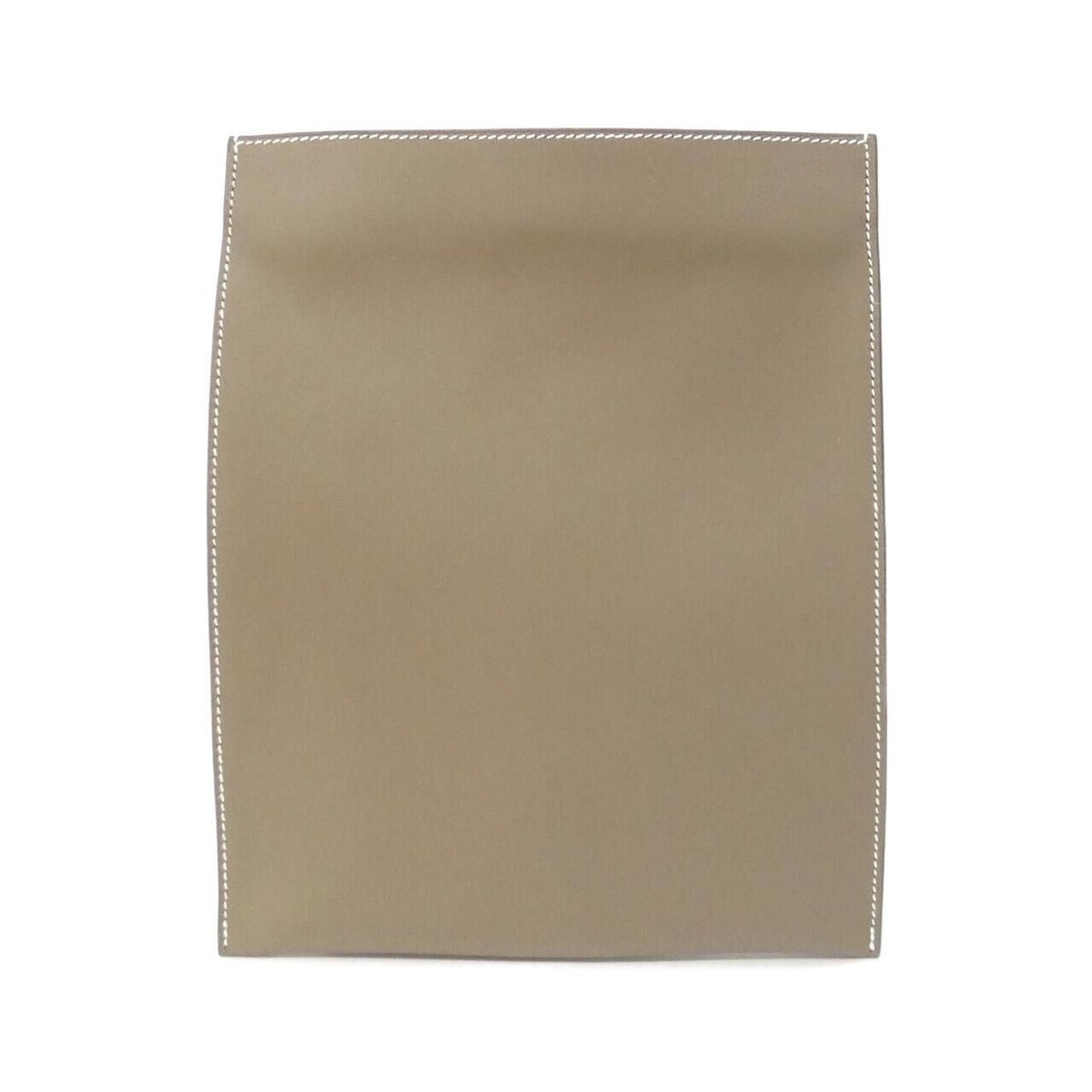 Hermes Chien Plus Wallet Etoupe Silver