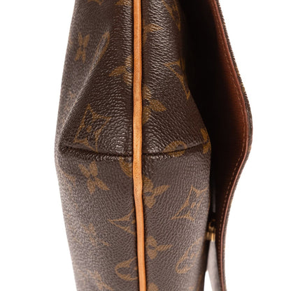 Louis Vuitton Musette Tango Brown Monogram Canvas Shoulder Bag — view 7