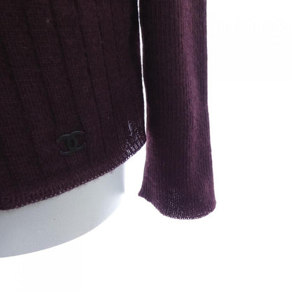 Chanel Vintage Knit Top Purple — view 6