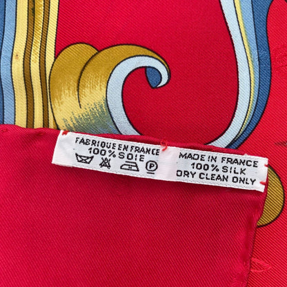Hermes Scarf Silk Carre 90 Orgauphone ET Autres Mecaniques Pipe Organ — view 9