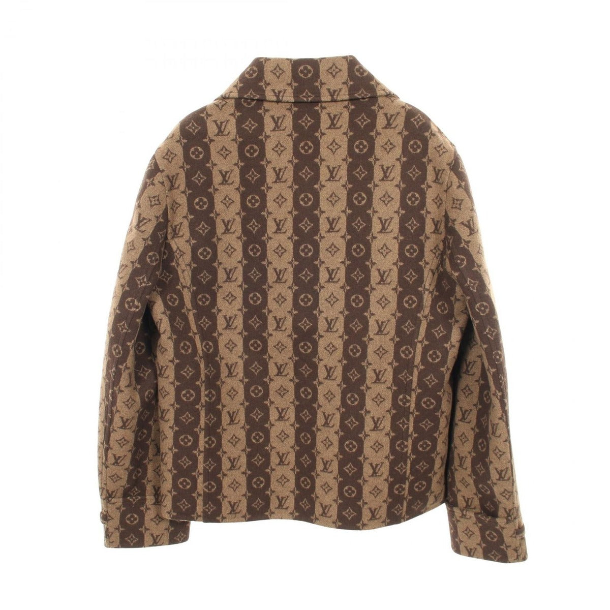 Louis Vuitton Nigo Monogram Wool Coat — view 2