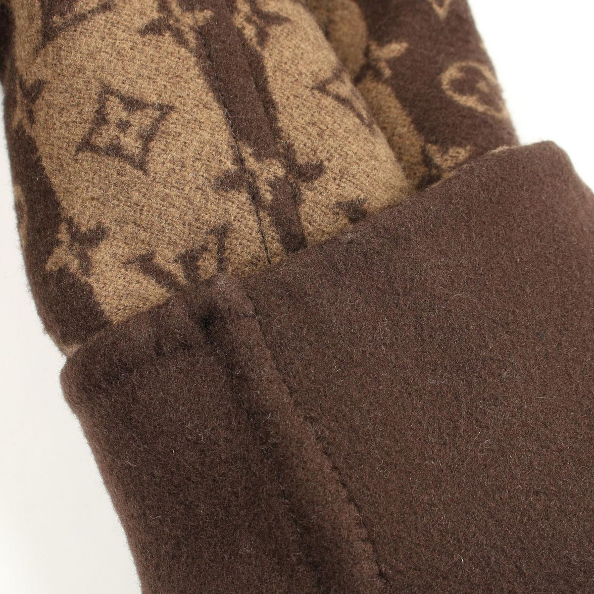 Louis Vuitton Nigo Monogram Wool Coat — view 7
