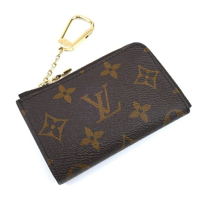 Louis Vuitton Porte Cles Noah Coin Case Monogram Brown Olympe Blue